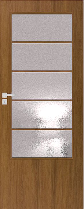 Interiérové dveře DRE ARTE B 30 - dýha DRE-Cell - dub zlatý kartáčovaný