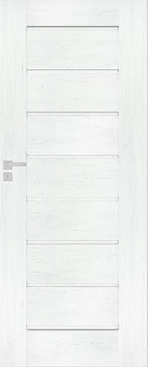 Interiérové dveře DRE PREMIUM 4 - dýha DRE-Cell - borovice bílá