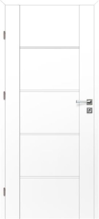 Interiérové dveře VOSTER MOBI 40 - dýha Platinium - bílá mat