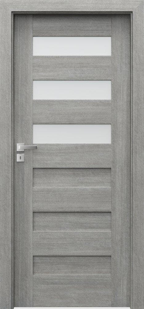 Posuvné interiérové dveře PORTA KONCEPT C.3 - Portalamino - dub stříbřitý