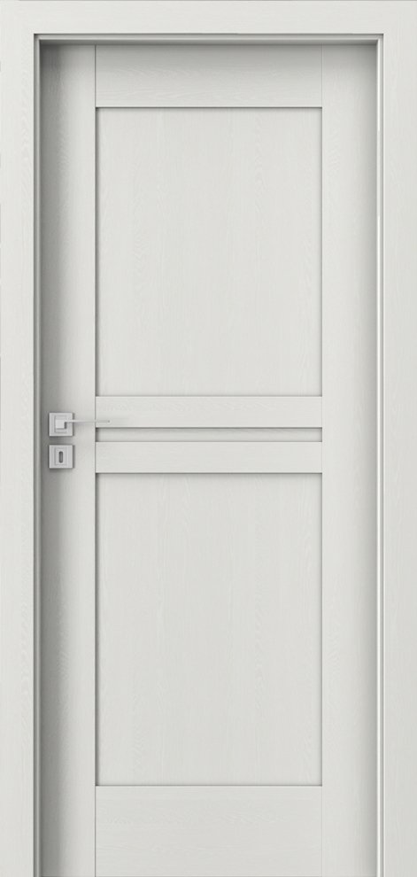 Interiérové dveře PORTA KONCEPT B.0 - dýha Portasynchro 3D - wenge bílá