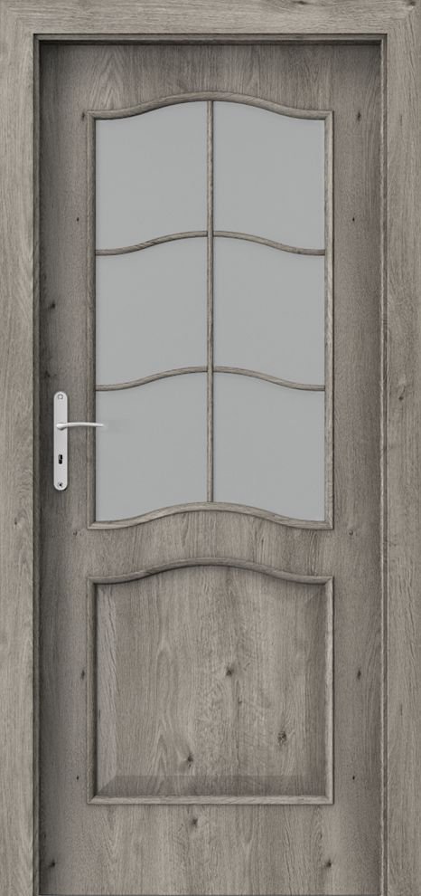 Posuvné interiérové dveře PORTA NOVA 7.2 - dýha Portaperfect 3D - dub Sibiřský