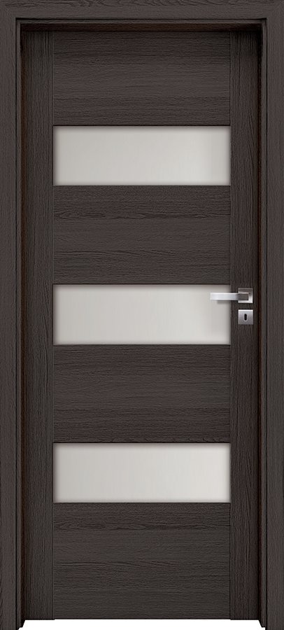 Interiérové dveře INVADO IMPERIA 4 - dýha Enduro 3D - antracit B637