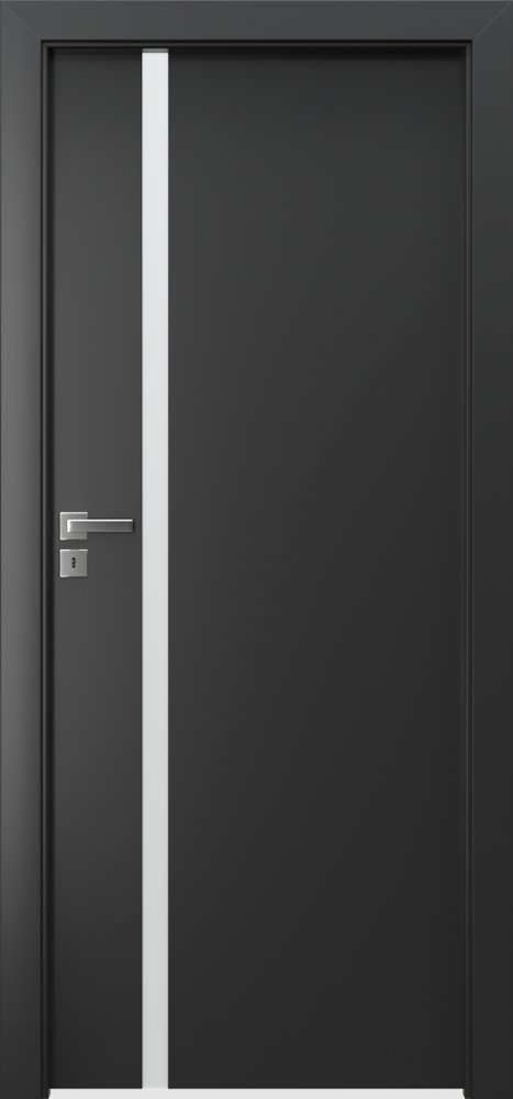 Interiérové dveře PORTA FOCUS 4.A - dýha CPL HQ 0,2 - černá
