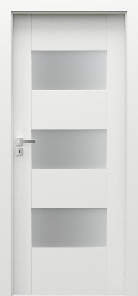 Interiérové dveře PORTA KONCEPT K.3 - folie Premium - bílá