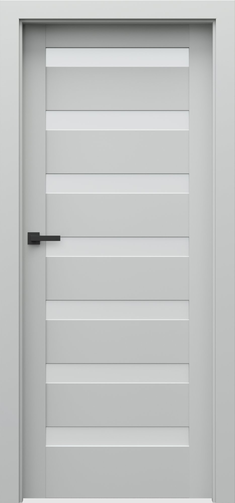 Interiérové dveře VERTE D - D7 - dýha Portadecor - šedá
