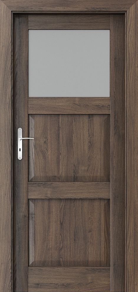 Posuvné interiérové dveře PORTA BALANCE D.1 - dýha Portasynchro 3D - dub šarlatový