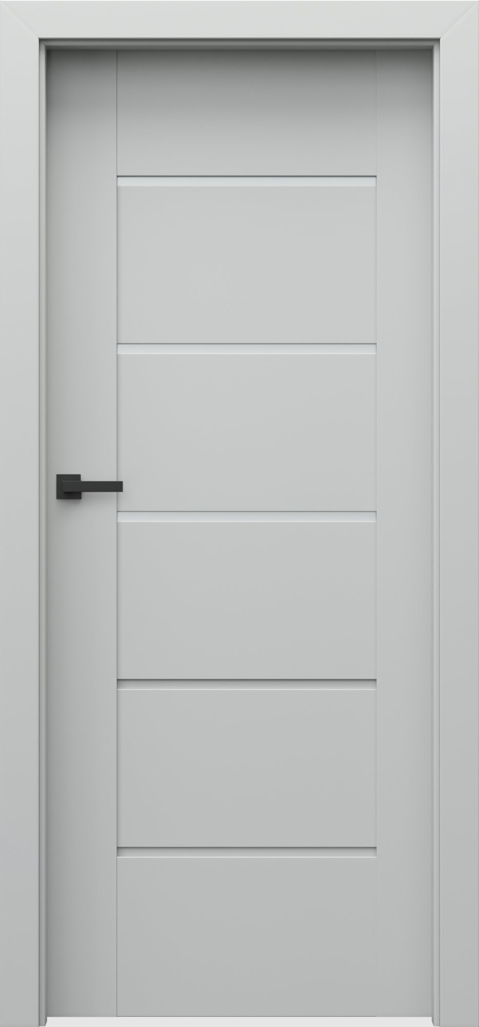 Interiérové dveře VERTE PREMIUM E - E3 - dýha Portadecor - šedá