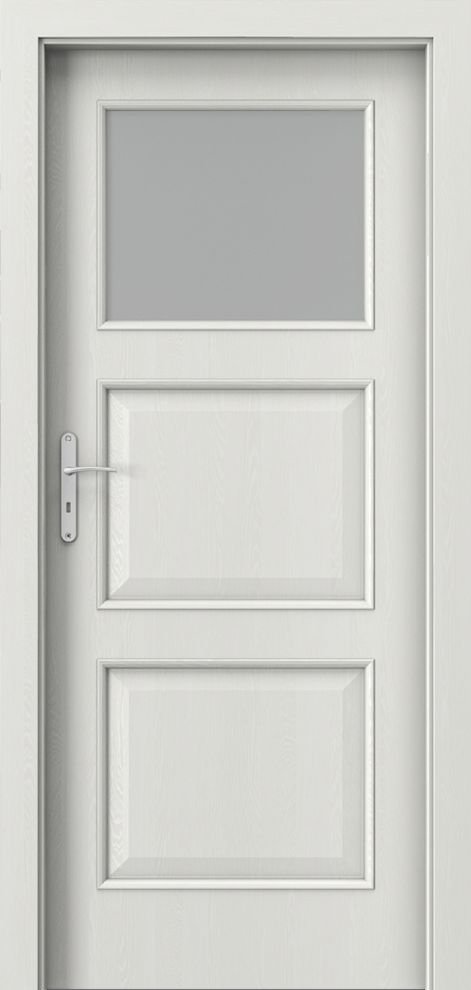 Posuvné interiérové dveře PORTA NOVA 4.2 - dýha Portasynchro 3D - wenge bílá
