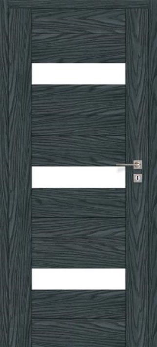 Interiérové dveře VOSTER BERGAMO 50 - dýha Platinium - dub carbon (do vyprodání zásob)