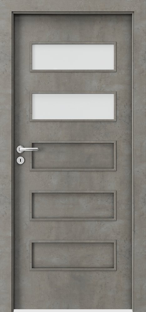 Interiérové dveře PORTA FIT G.2 - dýha CPL HQ 0,2 - beton světlý