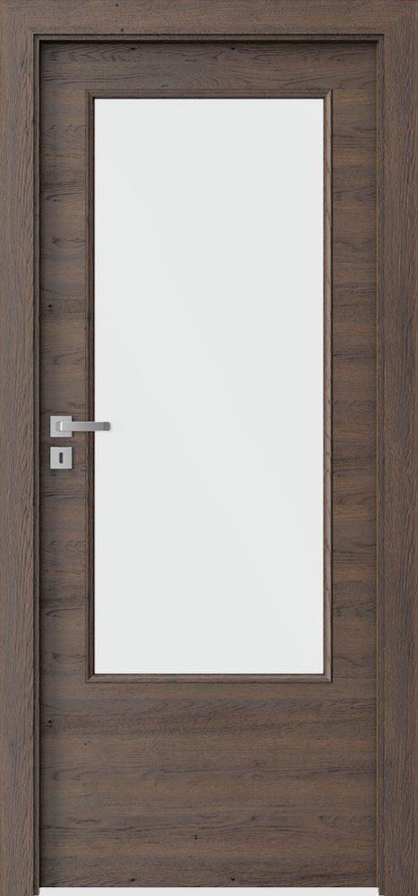 Posuvné interiérové dveře PORTA RESIST 7.3 - dýha Gladstone - dub hnědý