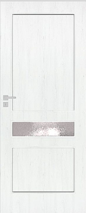 Interiérové dveře DRE CARLA 20 - dýha DRE-Cell - borovice bílá
