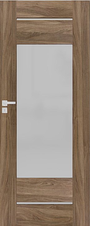 Interiérové dveře DRE PREMIUM 3 - dekorativní dýha 3D - ořech americký