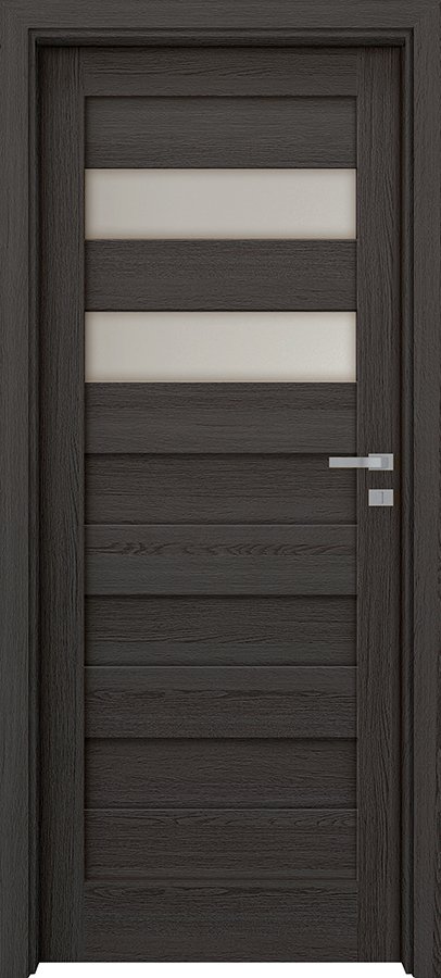 Interiérové dveře INVADO LIVATA 3 - dýha Enduro 3D - antracit B637
