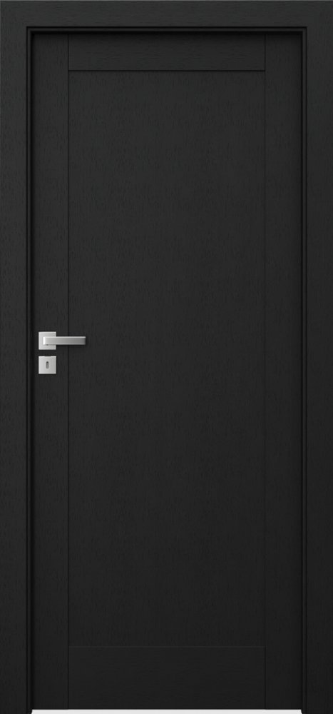 Interiérové dveře PORTA NATURA GRANDE A.0 - přírodní dýha Select - černá