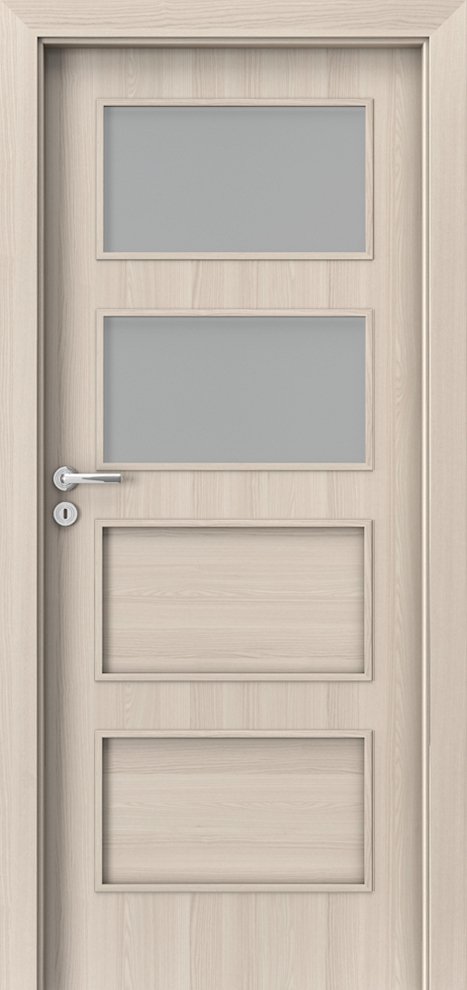 Posuvné interiérové dveře PORTA FIT H.2 - dýha CPL HQ 0,2 - ořech bělený