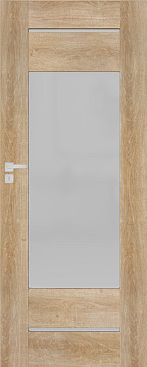 Interiérové dveře DRE PREMIUM 3 - dekorativní dýha 3D - jilm
