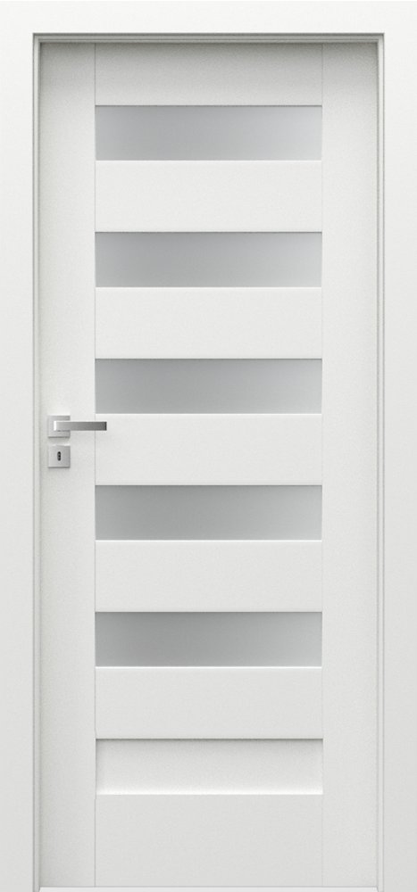 Posuvné interiérové dveře PORTA KONCEPT C.5 - folie Premium - bílá