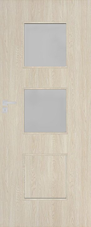 Interiérové dveře DRE KANON 40 - dekorativní dýha 3D - dub grand