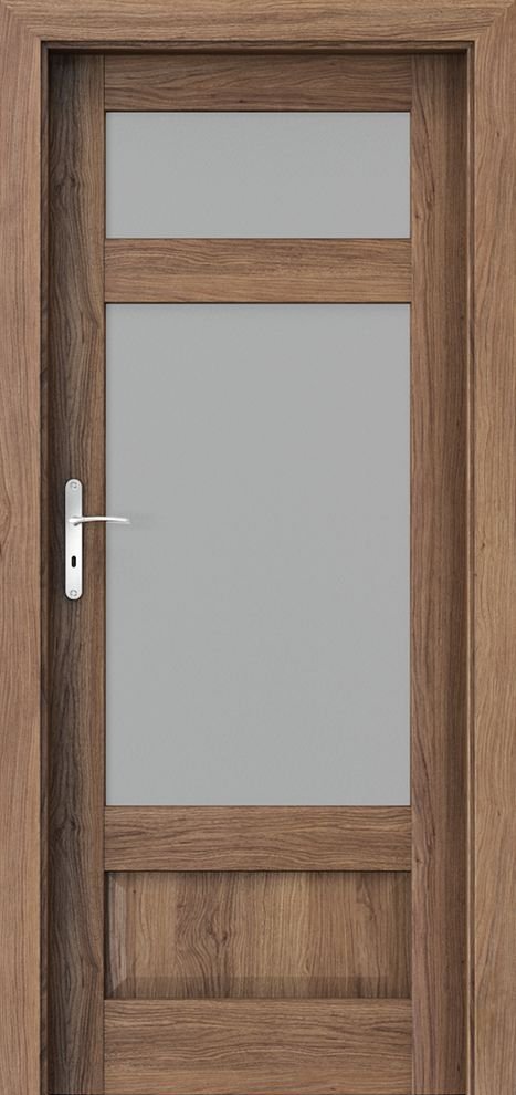 Posuvné interiérové dveře PORTA HARMONY C.2 - dýha Portaperfect 3D - dub Kalifornie
