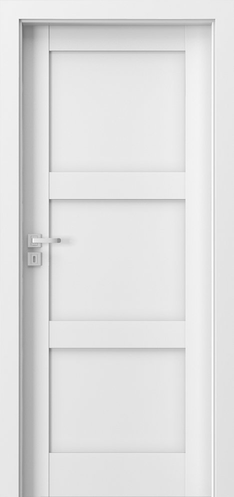 Interiérové dveře PORTA GRANDE B.0 - akrylátová barva UV - bílá