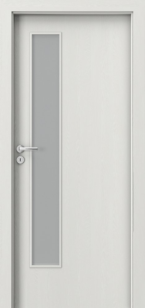 Posuvné interiérové dveře PORTA FIT I.1 - dýha Portasynchro 3D - wenge bílá