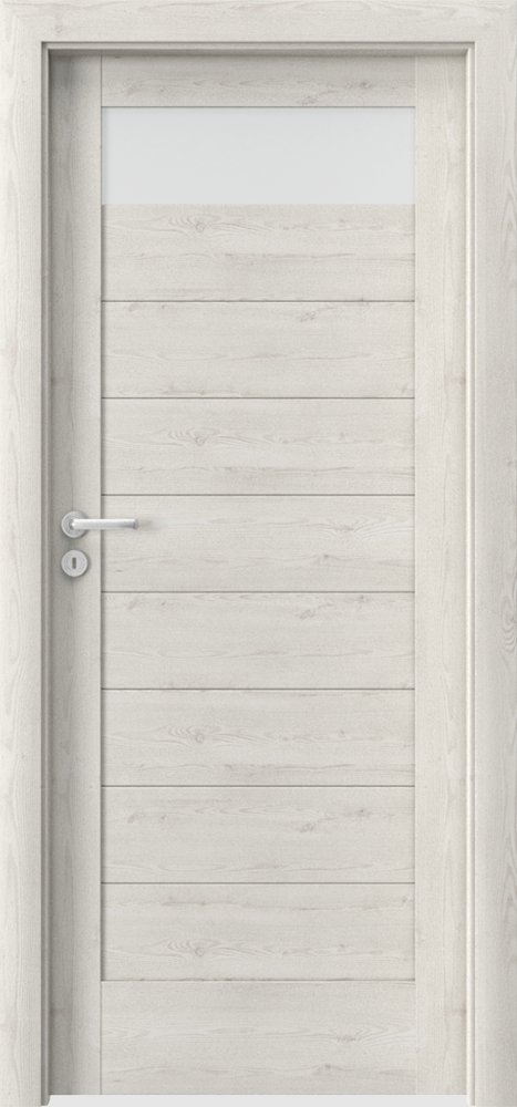 Posuvné interiérové dveře VERTE C - C1 - dýha Portasynchro 3D - borovice norská