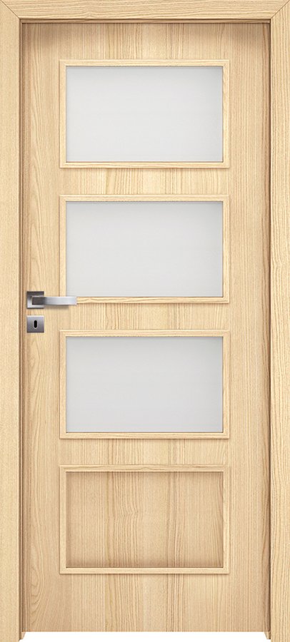 Posuvné interiérové dveře INVADO MERANO 4 - dýha Enduro - coimbra B402