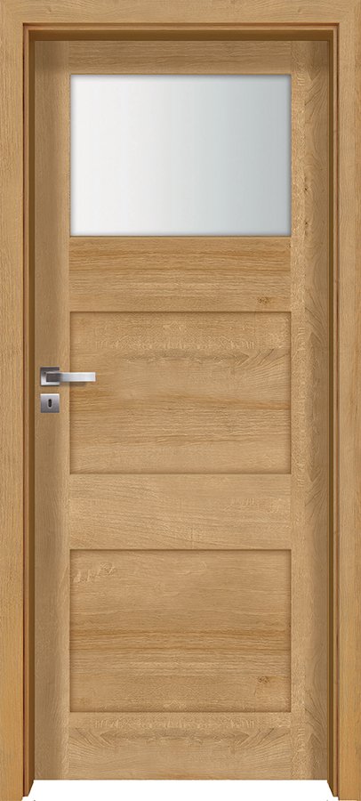 Interiérové dveře INVADO FOSSANO 2 - dýha Enduro 3D - dub evropský B639