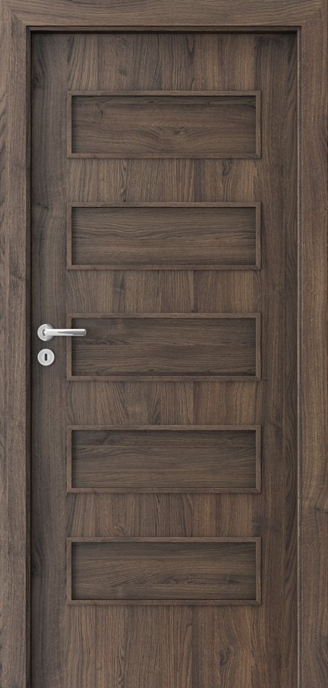 Interiérové dveře PORTA FIT G.0 - dýha Portasynchro 3D - dub šarlatový