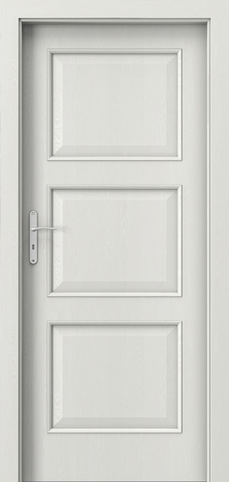 Interiérové dveře PORTA NOVA 4.1 - dýha Portasynchro 3D - wenge bílá