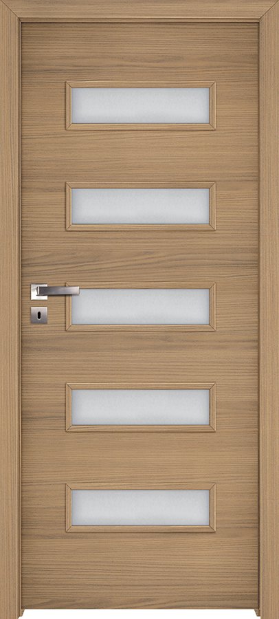 Posuvné interiérové dveře INVADO GEMINI 1 - dýha Enduro 3D - dub severo B657