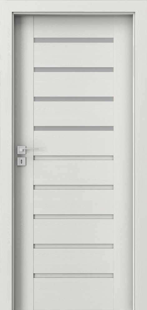 Interiérové dveře PORTA KONCEPT A.4 - dýha Portasynchro 3D - wenge bílá