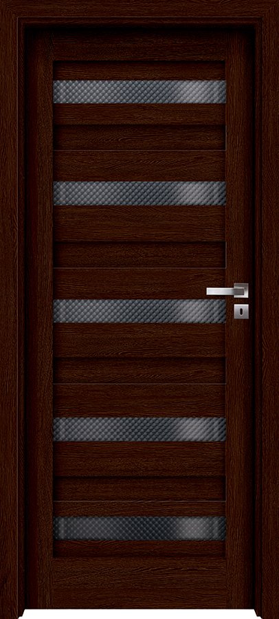 Interiérové dveře INVADO DESTINO UNICO 1 - dýha Enduro 3D - dub ušlechtilý B541