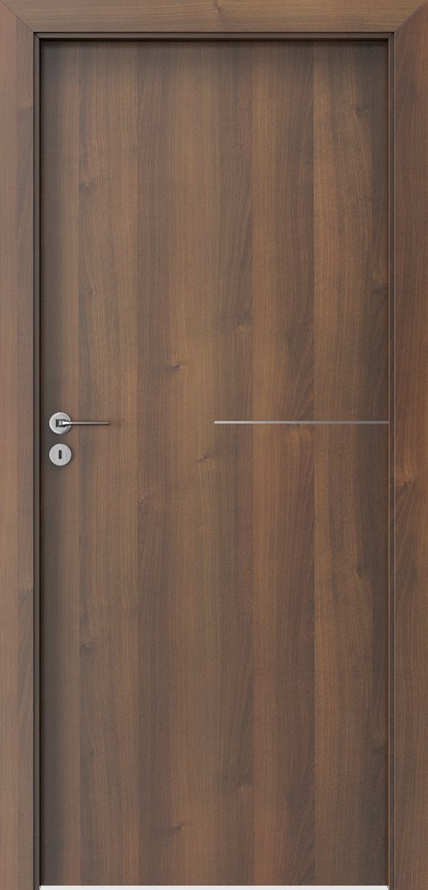 Interiérové dveře PORTA LINE G.1 - dýha Portadecor - ořech