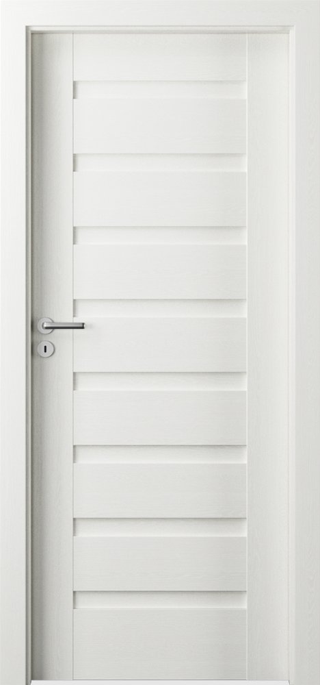 Interiérové dveře VERTE PREMIUM D - D0 - dýha Portasynchro 3D - wenge bílá