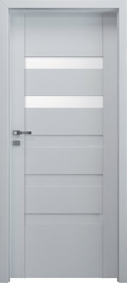 Posuvné interiérové dveře INVADO VERSANO 3 - Eco-Fornir laminát CPL - bílá B490