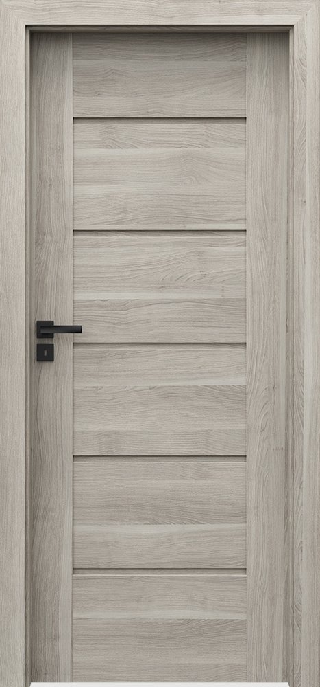 Interiérové dveře VERTE PREMIUM E - E0 - dýha Portasynchro 3D - akát stříbrný