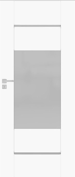 Interiérové dveře DRE EVEN - model 4 - UV lak - bílá (RAL 9003)