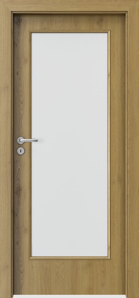 Interiérové dveře PORTA NOVA 2.2 - dýha Portaperfect 3D - dub přírodní