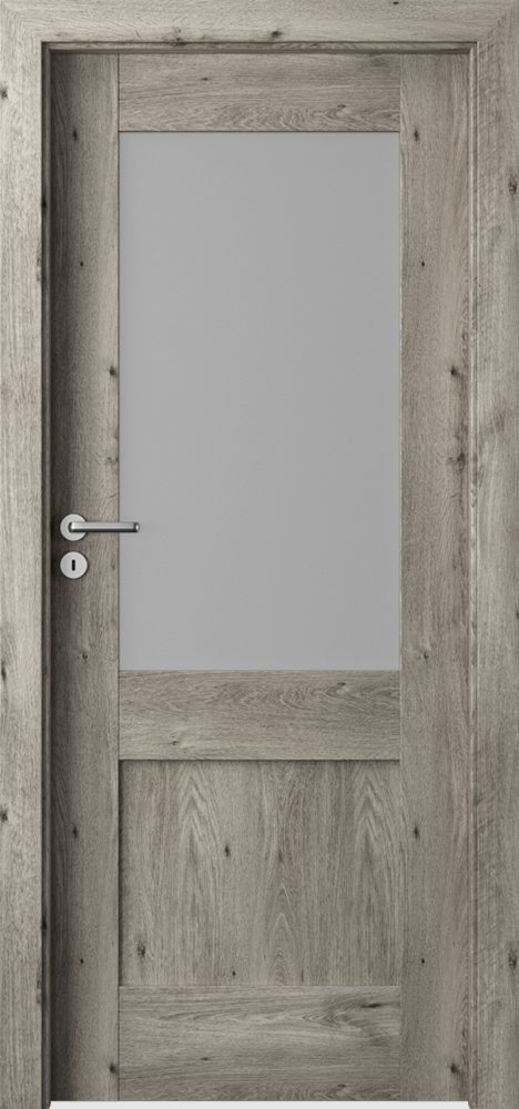 Posuvné interiérové dveře VERTE PREMIUM C - C1 - dýha Portaperfect 3D - dub Sibiřský