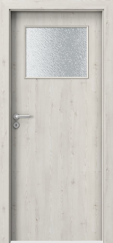 Posuvné interiérové dveře PORTA DECOR - model M - dýha Portasynchro 3D - borovice norská