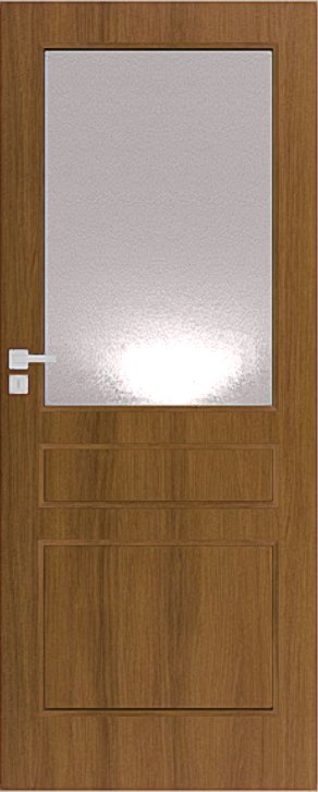Interiérové dveře DRE CARLA 40 - dýha DRE-Cell - dub zlatý kartáčovaný
