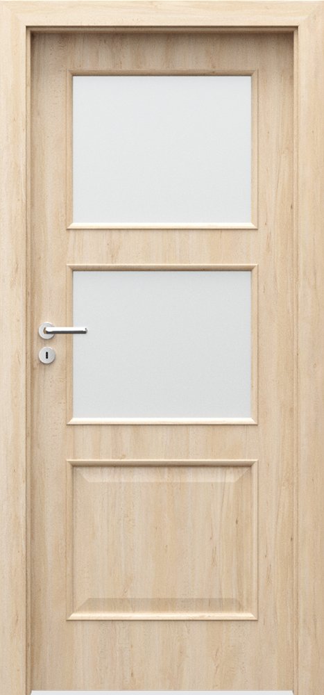 Interiérové dveře PORTA NOVA 4.3 - dýha Portaperfect 3D - buk Skandinávský