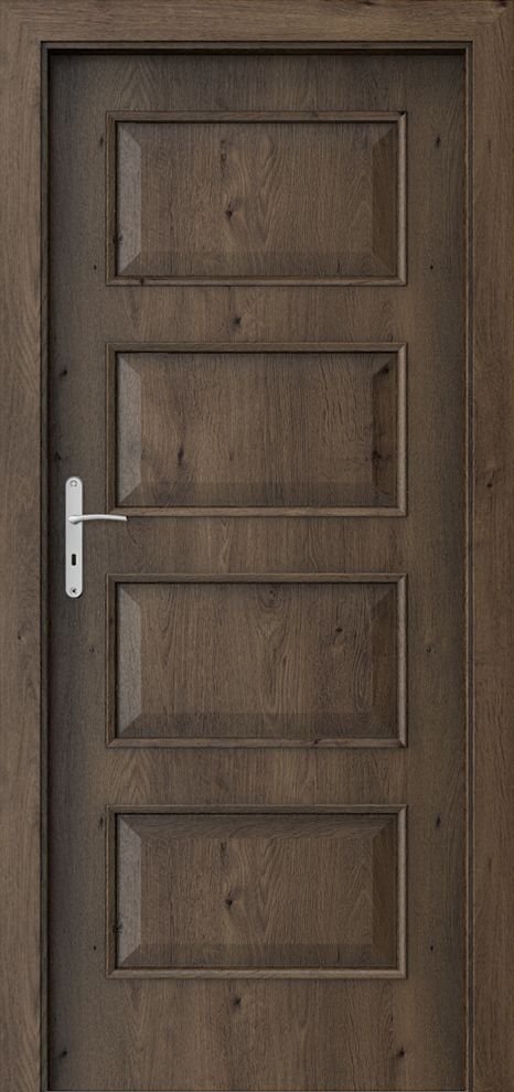 Interiérové dveře PORTA NOVA 5.1 - dýha Portaperfect 3D - dub jižní