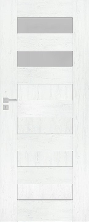 Interiérové dveře DRE SCALA A2 - dýha DRE-Cell - borovice bílá