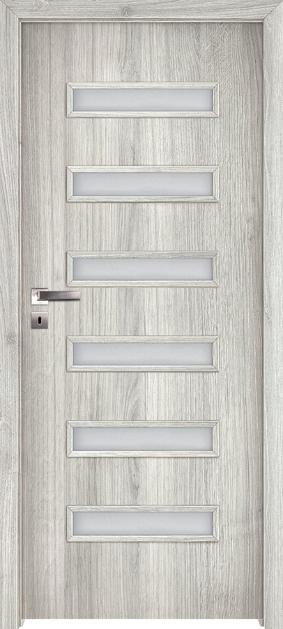 Posuvné interiérové dveře INVADO VIRGO 1 - dýha Enduro plus - dub zimní B707