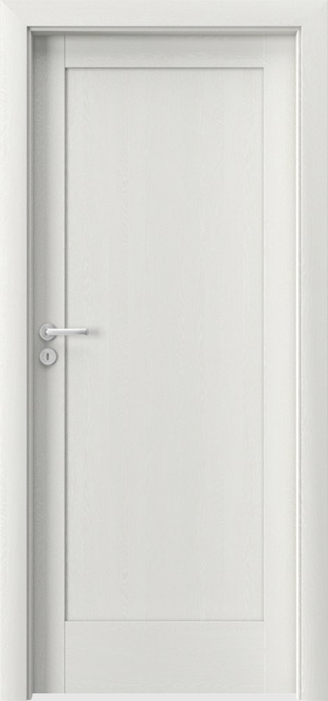 Posuvné interiérové dveře VERTE E - E0 - dýha Portasynchro 3D - wenge bílá