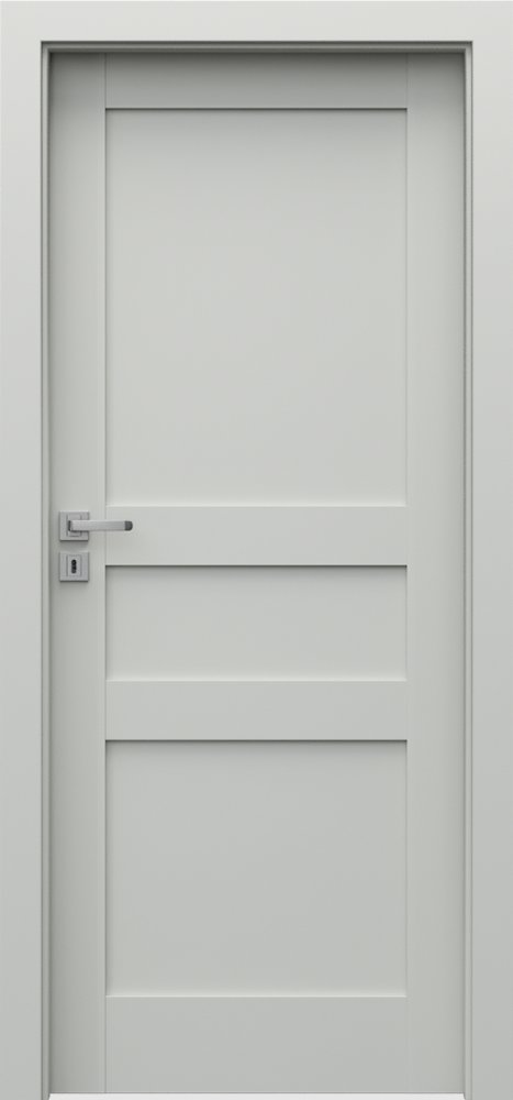 Interiérové dveře PORTA GRANDE D.0 - akrylátová barva UV - šedá